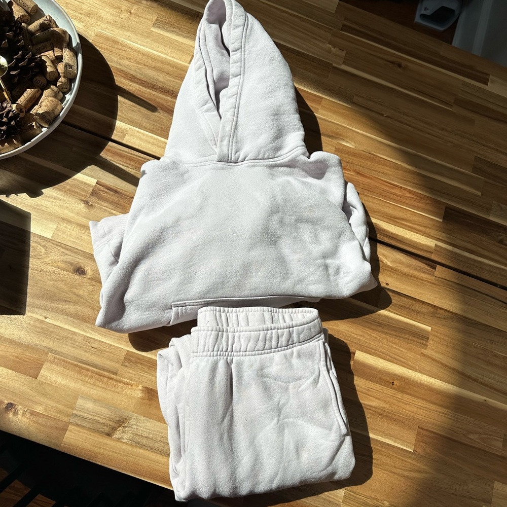TNA Megafleece Set Sweatshirt + Sweatpants